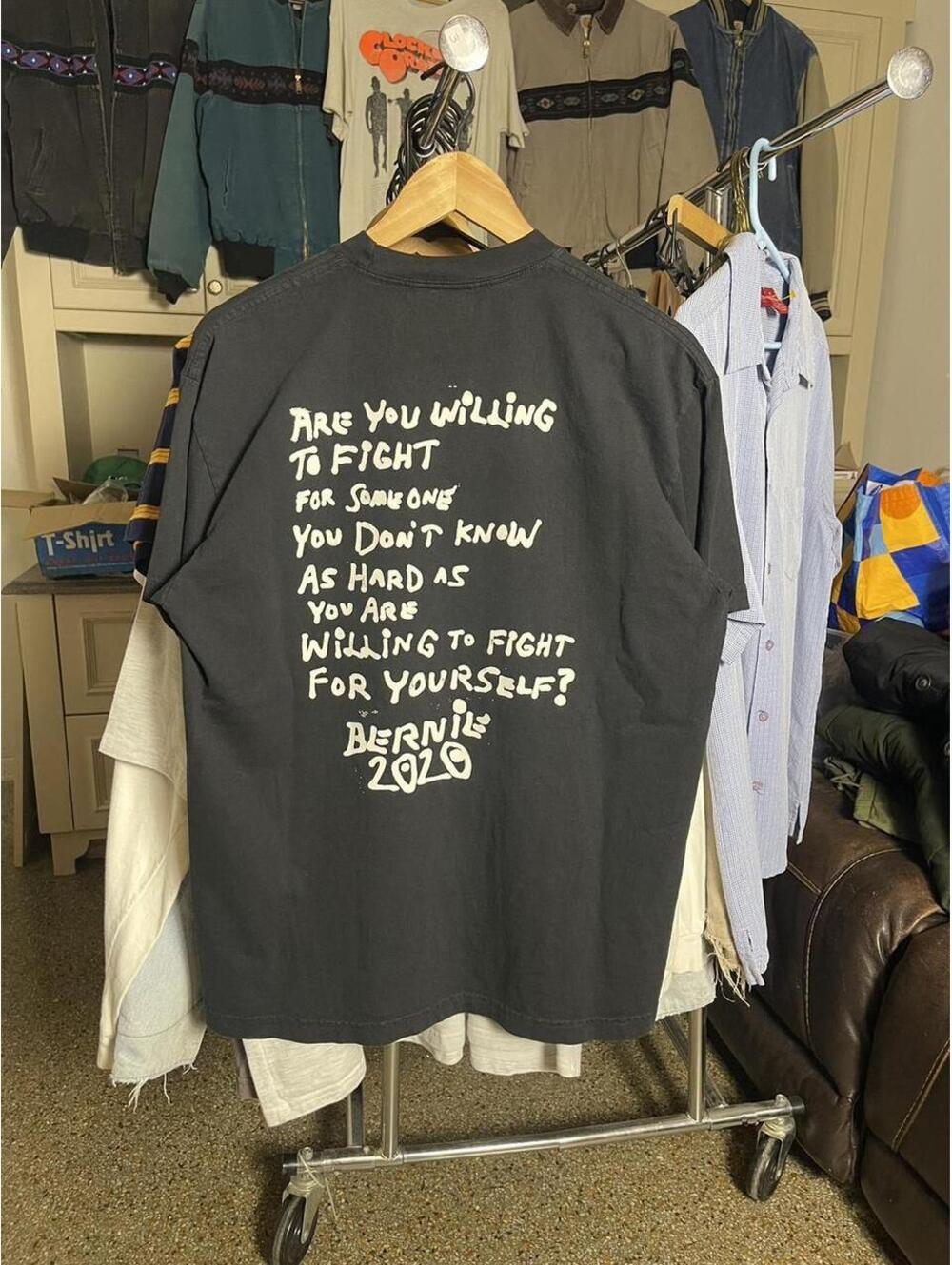 Rage Against The Machine Bernie Sanders T Shirt - Picture 4 of 4
